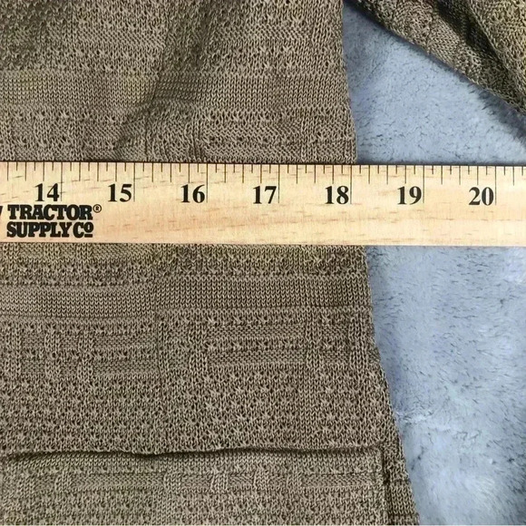 Misook Plus Size medium Knit Jacket Blazer In Taupe - Picture 4 of 6